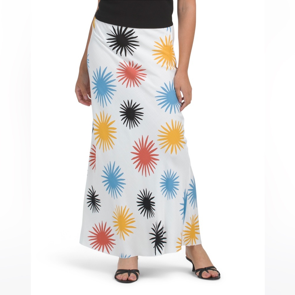 NWT Label of Love Sunburst Maxi Skirt